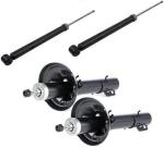 TGI - KIT 4 AMMORTIZZATORI ANTERIORI E POSTERIORI COMPATIBILI CON GOLF IV 4 1.9 TDI 2.3 2.5 1.6 NEW BEETLE