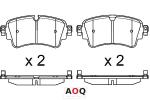 PASTIGLIE FRENI POSTERIORI AUDI A4, A5, A6 , Q5 , Q7 DAL 2015 