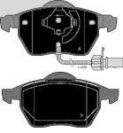 PASTIGLIE FRENI ANTERIORI SKODA SUPERB I dal 2001 al 2008 WVA23018