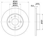 DISCO FRENO ANTERIORE  simile a .46403960 AR/FI/LA FL-960