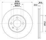 DISCO FR.AD.321615301D SEAT VW-01D