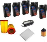 AOQ KIT TAGLIAND 4 FILTRI + 5 LT. OLIO 5W30 COMPATIBILE CON FIAT BRAVO II, DELTA II 1.6, 2.0 MJTD DAL 2007>