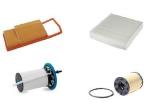 AOQ - Kit tagliando 4 FILTRI COMPATIBILE CON FIAT 500 1.3 MULTIJET DIESEL, LANCIA Ypsilon 1.3 mtj (312) EURO 6